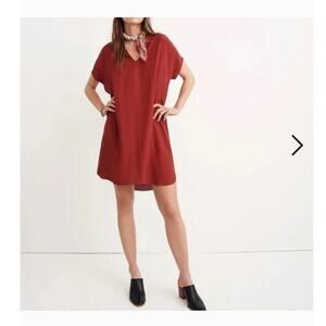 NWT Madewell Novel Shift Dress, Size XS
